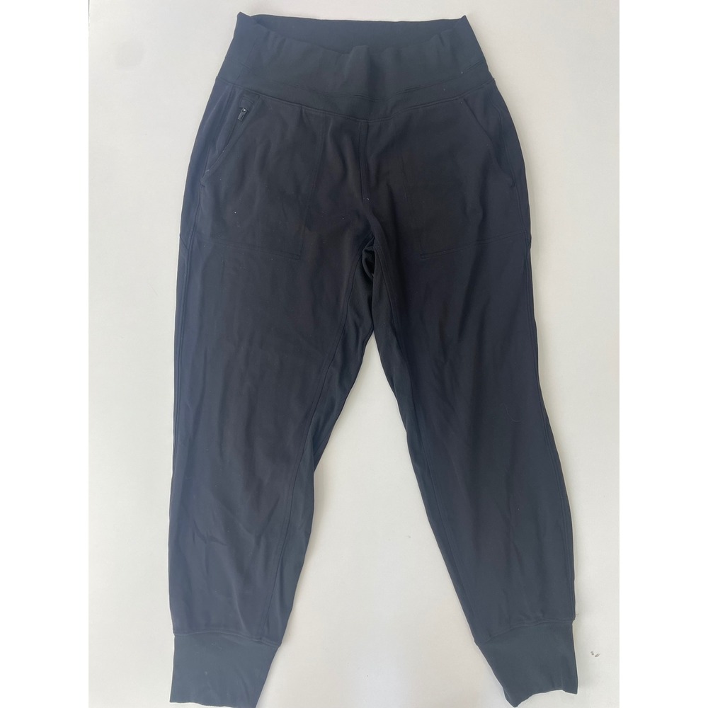Athleta Venice High Rise Jogger Black Athletic Sweatpants Womens Size Small